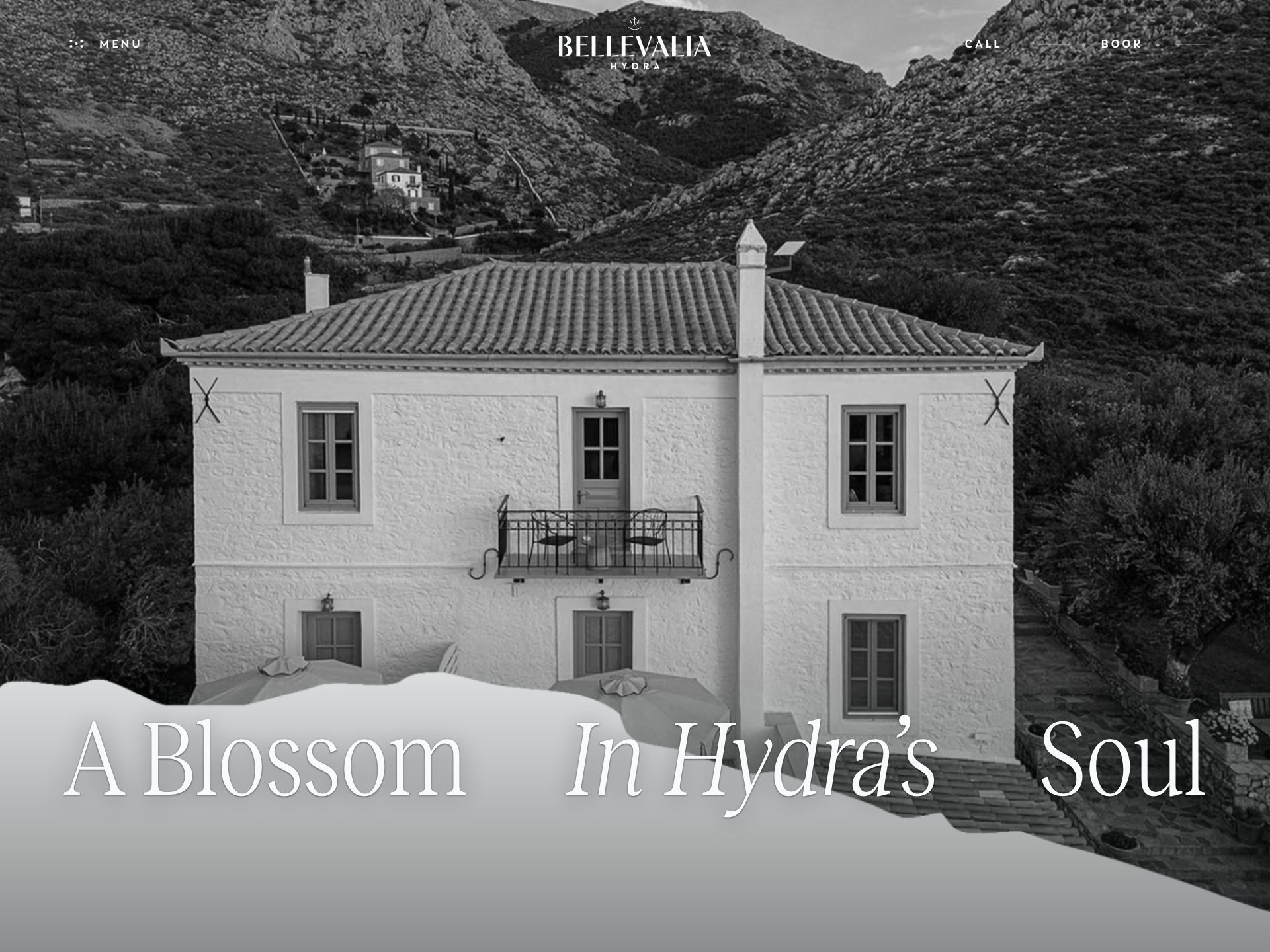 Bellevalia Hydra website preview